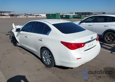 2015 Infiniti Q50 Premium из США, поврежденный, VIN JN1BV7AP5FM336519